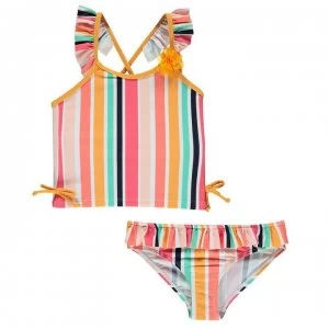 Image of SoulCal 2 Piece Swim Set Infant Girls - Ochre Striped