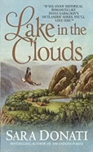 Image of lake in the clouds
