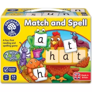 Image of Match and Spell Game - Orchard Toys