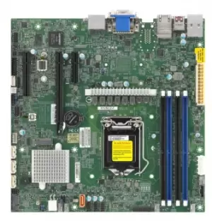 image of Supermicro MBD-X12SCZ-QF Intel Q470 LGA 1200 (Socket H5) micro ATX