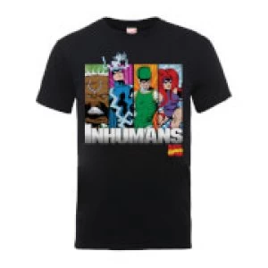 image of Marvel Comics Inhumans Mens Black T-Shirt - L - Black