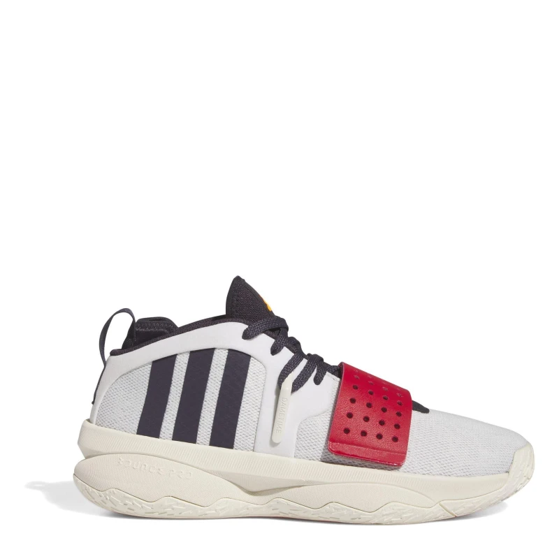 Image of adidas Dame 8 EXTPLY Basketball Shoes Mens Grey/Black male 9.5 (44)