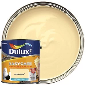 Image of Dulux Easycare Washable & Tough Vanilla Sundae Matt Emulsion Paint 2.5L