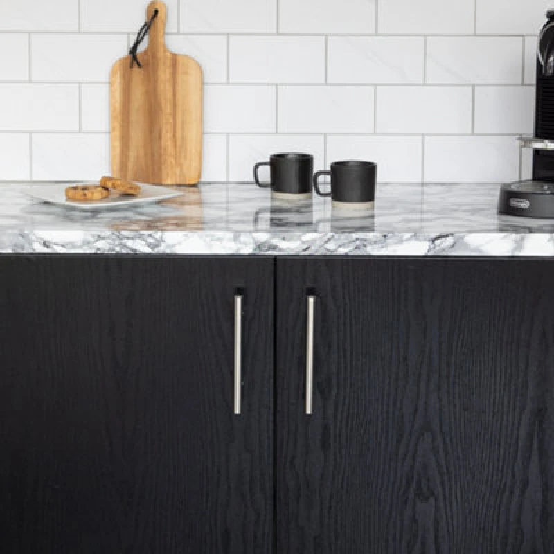 Image of D-C-Fix Woodgrain Blackwood Self Adhesive Vinyl Wrap Film For Kitchen Doors And Worktops 2M(L) 67.5Cm(W)