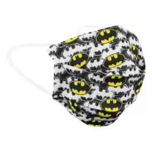 Image of DC Comics Face Mask Batman White