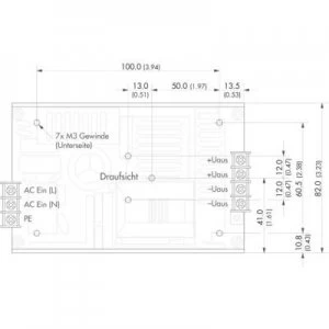 Image of ACDC PSU module TracoPower TXH 120 COV