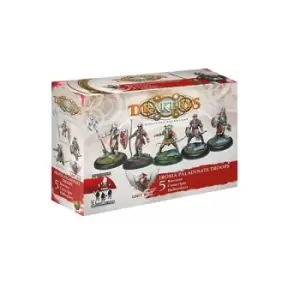 Image of Don't Panic Games Drakerys Troops Set of 5 Figures Irosia Paladins