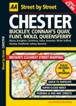 Image of Street by Street Chester by Automobile Association Paperback