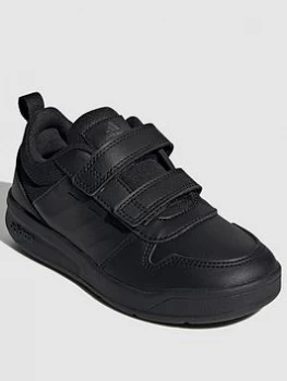 Image of adidas Kids Unisex Tensaur Trainer - Triple Black, Triple Black, Size 3