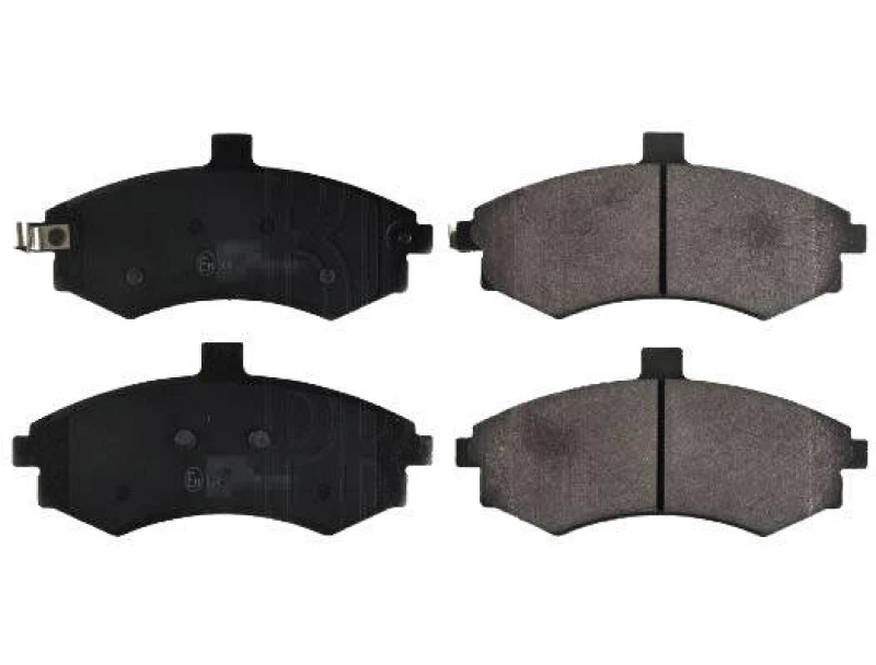 Image of Blue PRINT ADG04252 Brake pad set Front Axle, with acoustic wear warning Brake Pad Set,disc brake (402)