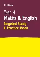 Image of year 4 maths and english targeted study and practice book