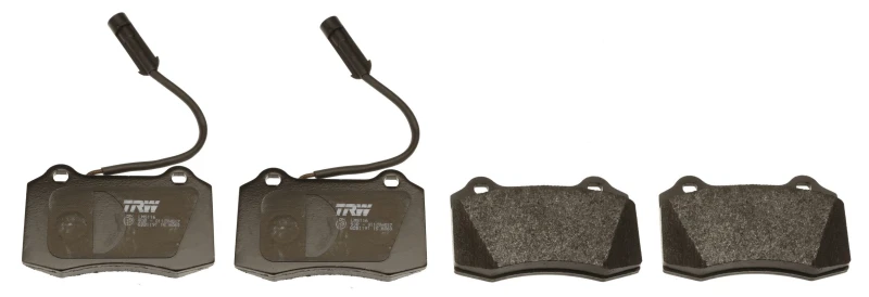 Image of TRW GDB1191 Brake pad set incl. wear warning contact Brake Pad Set,disc brake (402)