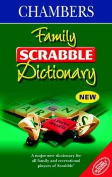 Image of Chambers Family Scrabble Dictionary by Chambers Hardback