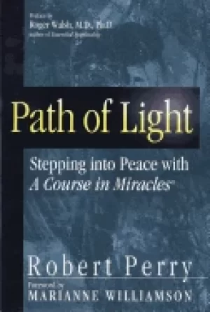 Image of path of light stepping into peace with a course in miracles