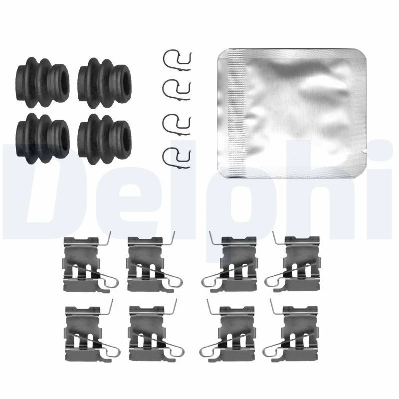 Image of DELPHI Brake pad fitting kit DELPHI LX0829