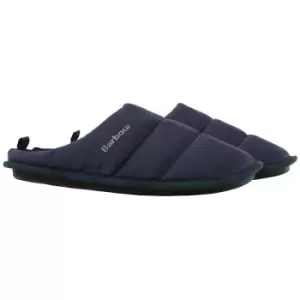 Barbour Mens Scott Slippers Navy UK 10