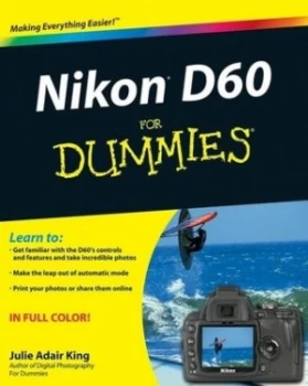 Image of Nikon D60 for Dummies by Julie Adair King Book