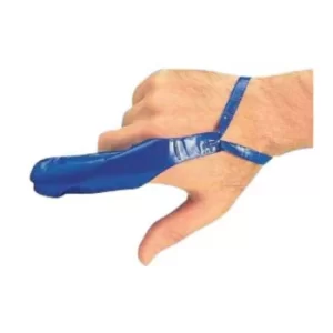 Image of Finger Stall Medium Pack of 10 Blue