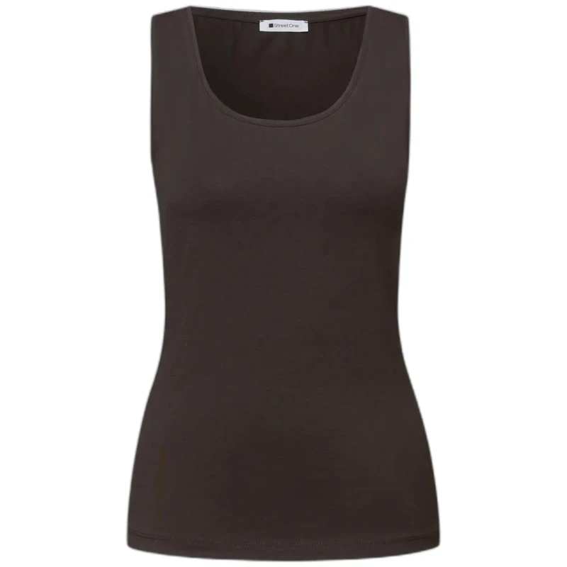 Image of Street One Womens T-Shirt Street One Style QR Anni Marron Female 34
