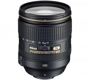 Image of Nikon AF-S NIKKOR 24-120 mm f/4 SWM Telephoto Zoom Lens