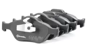 Image of BREMBO Brake pad set FORD,MAZDA P 24 055 1101462,1101463,1101464 1128463,1145299,1206064,1236880,1521328,1783839,1911169,2S612K021AA,MEY96J2K021DD
