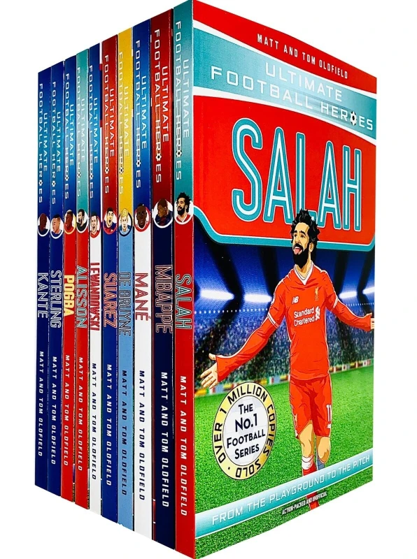 Image of Ultimate Football Heroes Series 2 10 Book Set Matt & Tom Oldfield Books