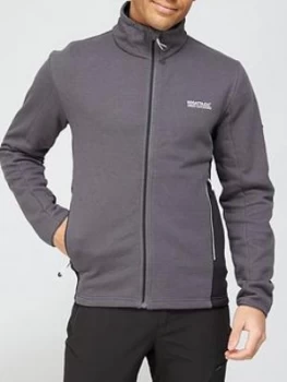 Image of Regatta Highton Full Zip Top - Grey, Size 3XL, Men