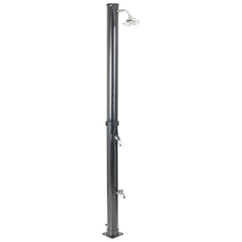 Image of Beliani Freestanding Outdoor Solar Shower Elqui Black
