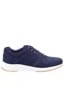 image of Cotswold Hankerton Trainer - Navy Suede, Navy Suede, Size 11, Men