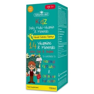 Image of Natures Aid Kidz Multi-Vitamins and Minerals
