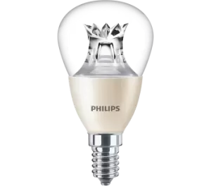 Image of Philips Master LED 5.5W-40W SES E14 P48 2700K Dimmable Bulb - Warm White - 30618900
