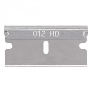 image of Pacific Handy Cutter Standard Single Edge HD Notched Blade Silver Ref