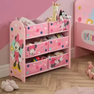 image of Minnie Mouse Storage Unit Blue