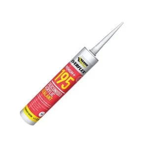 Image of Everbuild 195 Siliconised Acrylic White 300ml