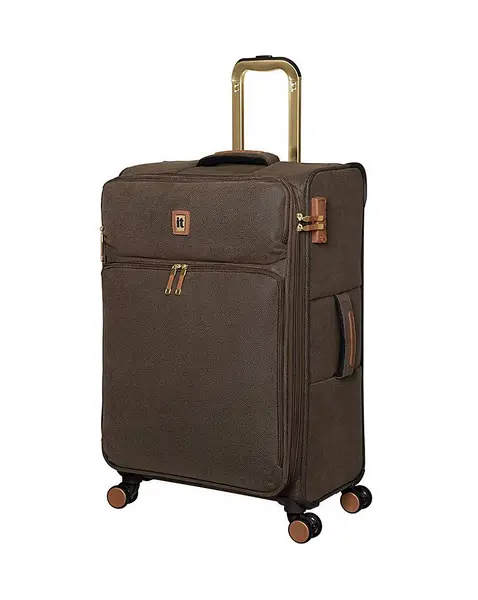 IT Luggage Enduring Medium Kangaroo Brown Suitcase