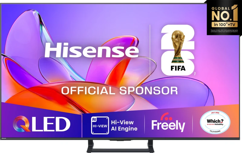 Image of Hisense 50" 50A7QTUK Smart 4K Ultra HD QLED TV