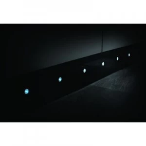 image of Wickes Accent Blue Stainless Steel LED Plinth Light Kit 2W - Pack of 10