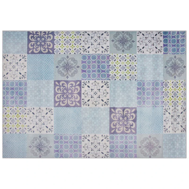 Image of Beliani Rug Inkaya Grey 160 X 230 Cm