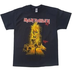 Image of Iron Maiden - Running Free Unisex Large T-Shirt - Black