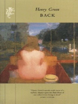 Image of Back by Henry Green Book