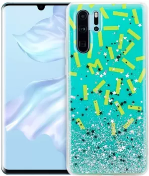 image of Momax Glitter Crystal Case for Huawei P30 - Green