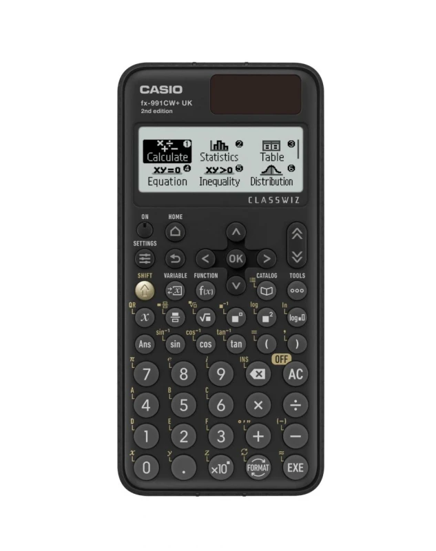 Image of Casio Casio FX-991CW Scientific Calculator Black FX-991CW+UK-W-UT FX-991CW+UK-W-UT