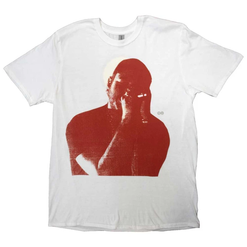 Image of Post Malone Mens Live Photograph T-Shirt in White Size: Small White Male S