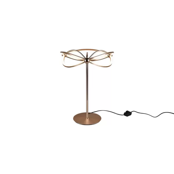 Image of Charivari Modern 26W LED Table Lamp Brass Matt 3000K