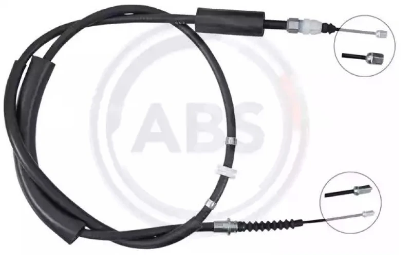 Image of A.B.S. Handbrake cable A.B.S. K17639
