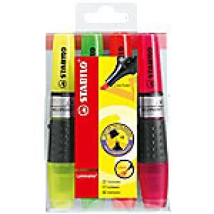 Image of STABILO Highlighter 71/4 5mm Assorted 4 Pieces