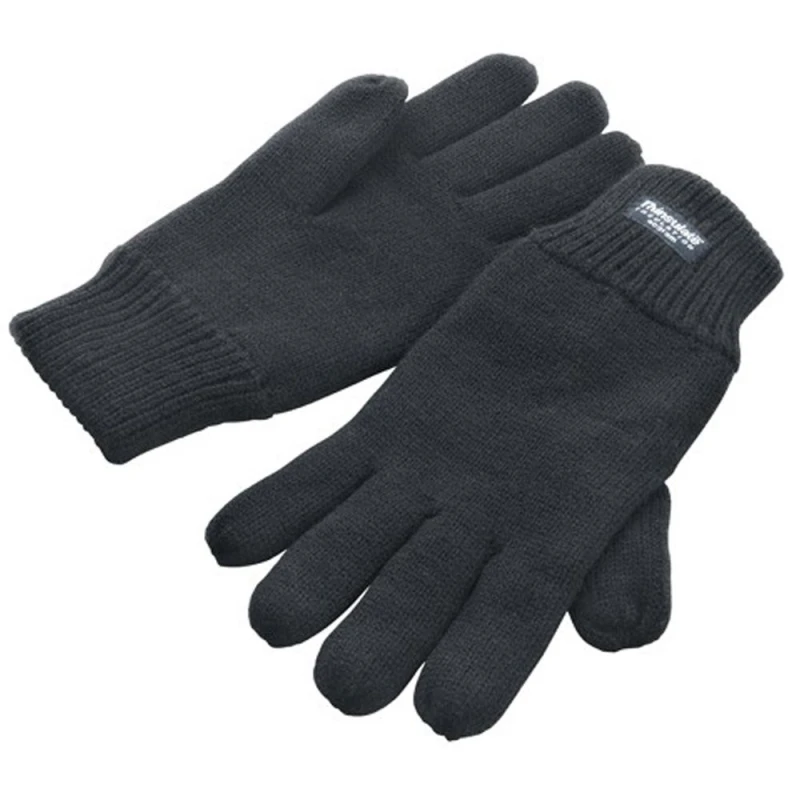 Image of Result Result Men Lined Thinsulate Winter Gloves in Charcoal Size: 2X-large Charcoal XXL Male 5063693969349