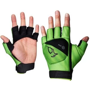 Image of Kookaburra Xenon 1/2 Finger Hand Guard Black/Lime XSmall LH