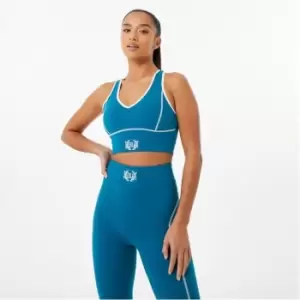 Image of Everlast Piping Detail Sports Bra - Green