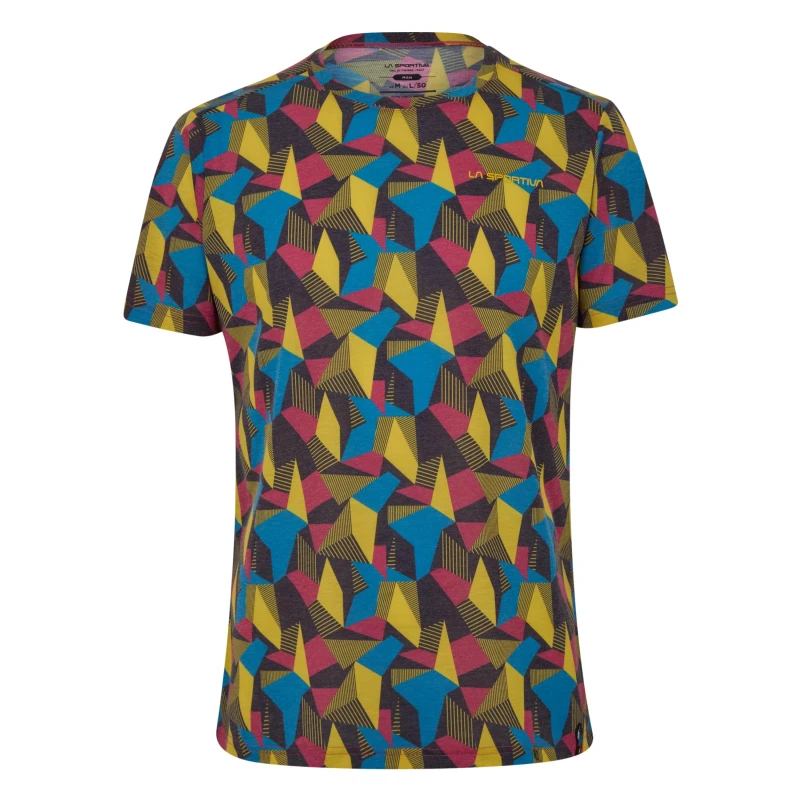 Image of La Sportiva Sportiva Dimension T-Shirt - Yellow Yellow S